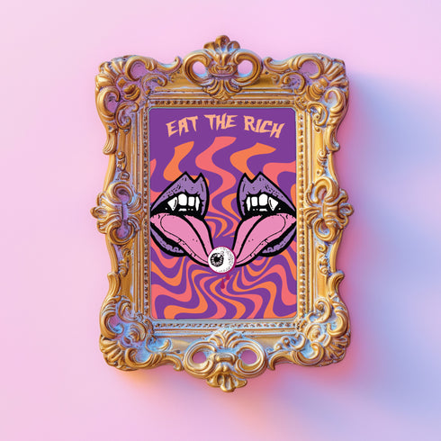 Eat the Rich Fine Art Print